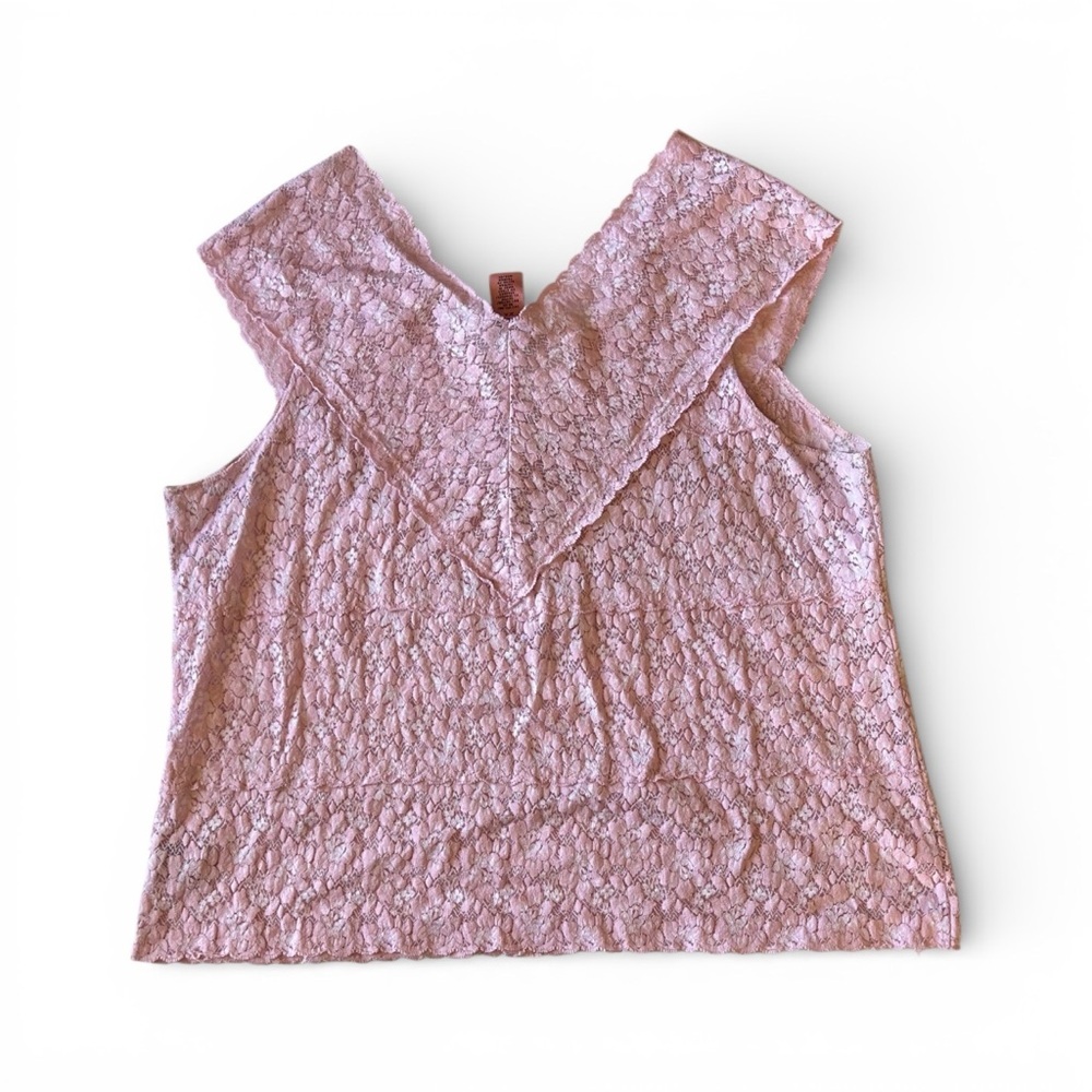 Bandolino Pink Lace Women's Blouse